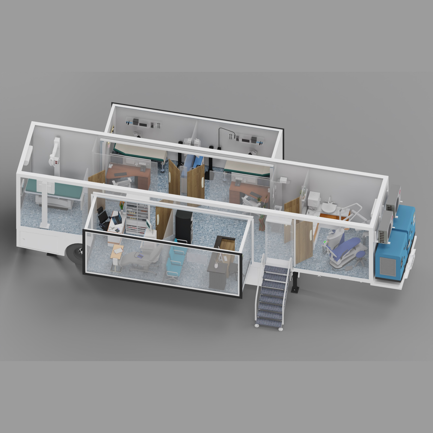 Mobiiliklinikka (räätälöity lääkintäyksikkö)